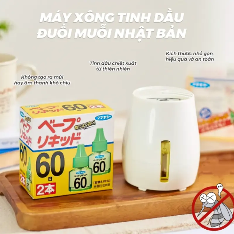Kiểm tra cẩn thận nguồn gốc máy đuổi muỗi