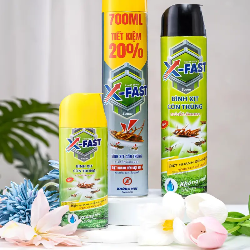 Xịt đuổi muỗi không mùi phổ biến trên thị trường