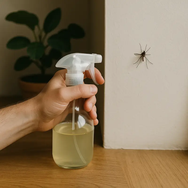 Sử dụng xịt phòng tinh dầu đuổi muỗi đúng cách